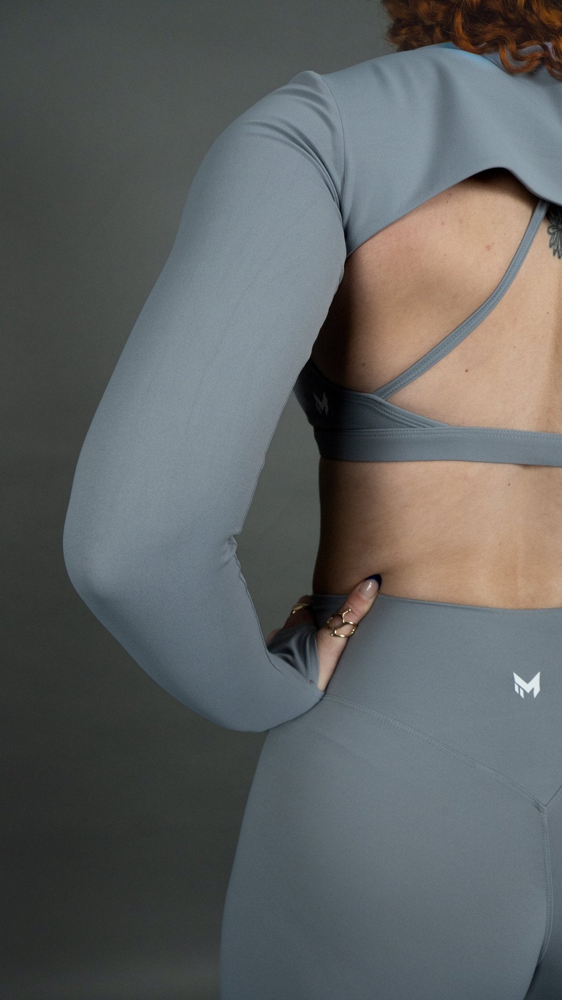 CORE COVER BOLERO | GRAY - Meraki Fit LLC