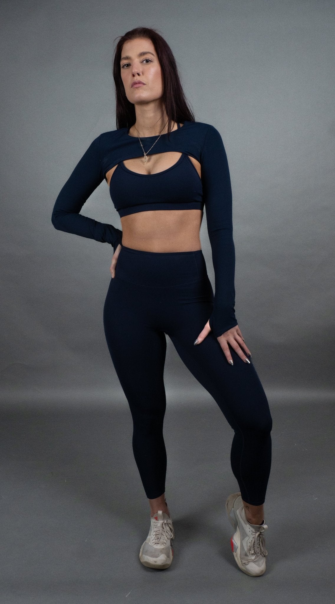 CORE - FORM LEGGINGS | NAVY - Meraki Fit LLC