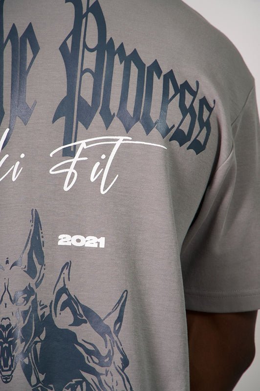 Gray Over Matter DRITEK – Trust The Process Tee - Meraki Fit LLC