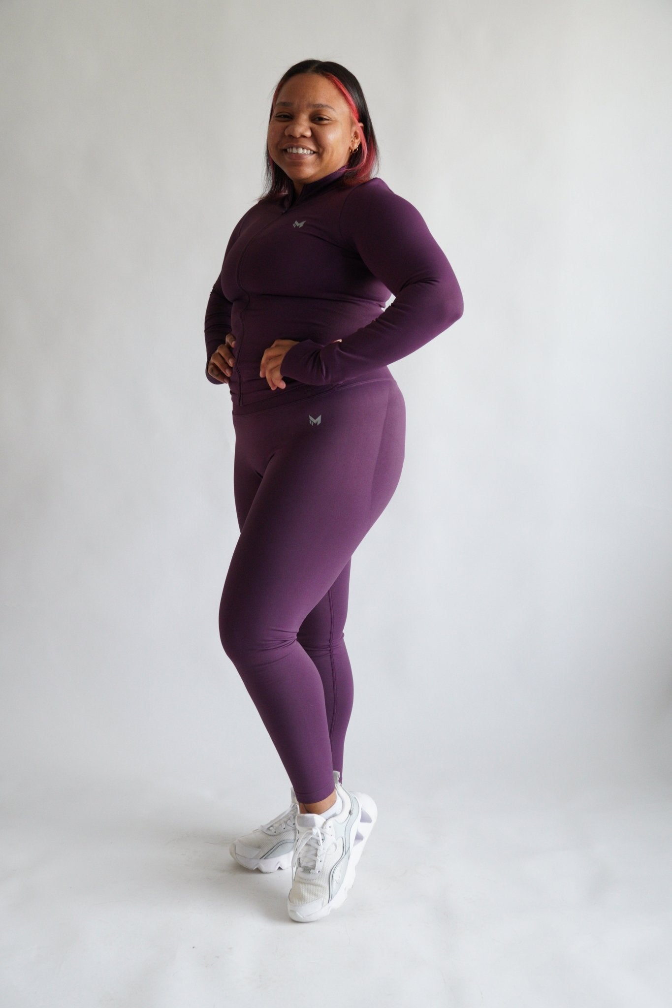 SCULPTED FIT JACKET | PLUM - Meraki Fit LLC