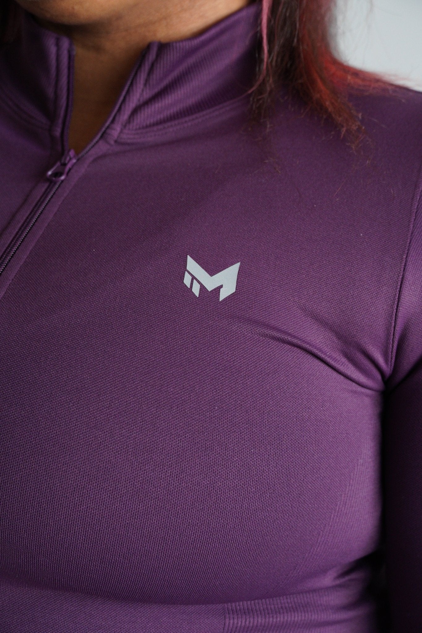 SCULPTED FIT JACKET | PLUM - Meraki Fit LLC