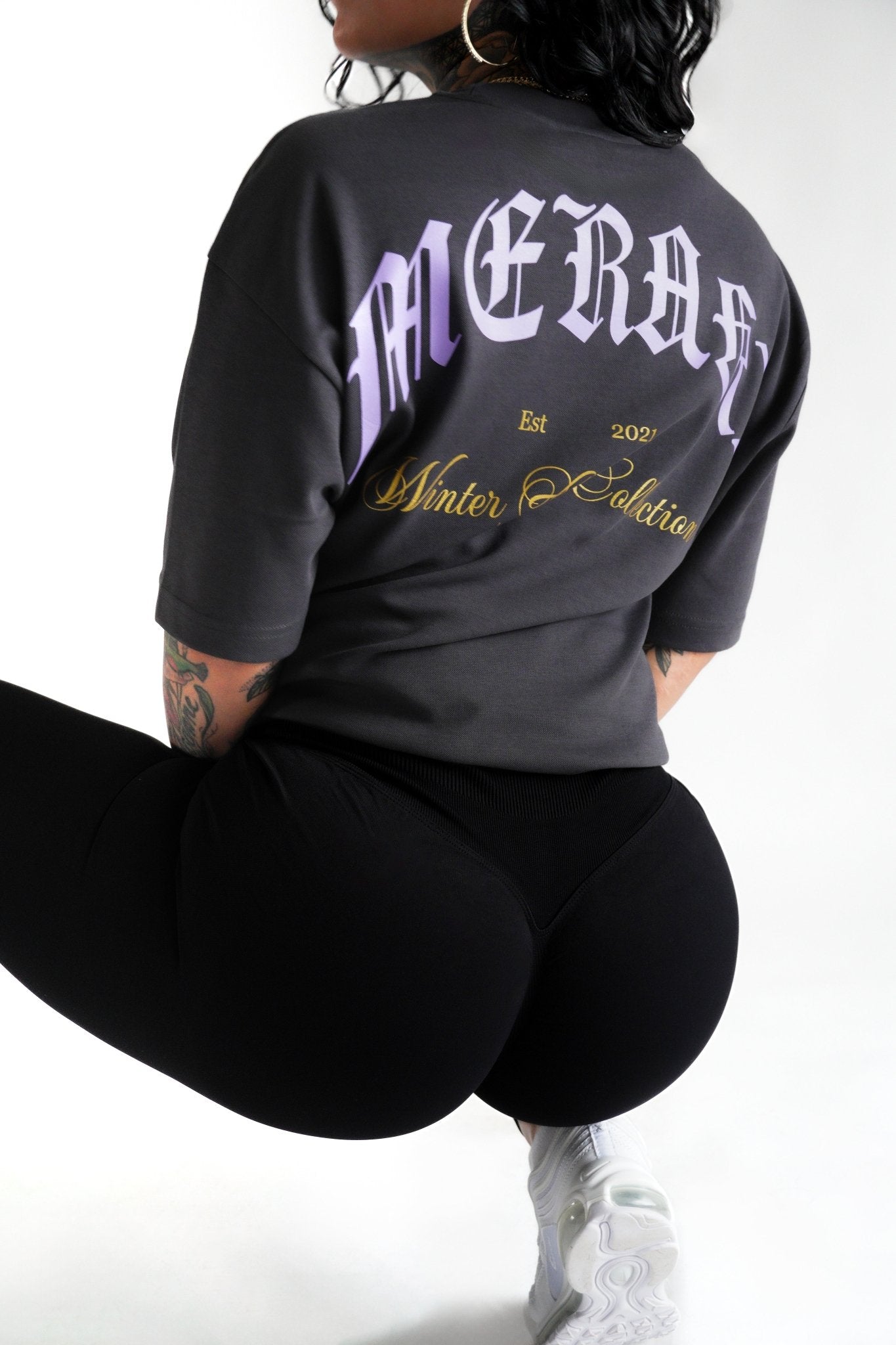 Sculpted Fit SEAMLESS LEGGINGS | MIDNIGHT BLACK - Meraki Fit LLC