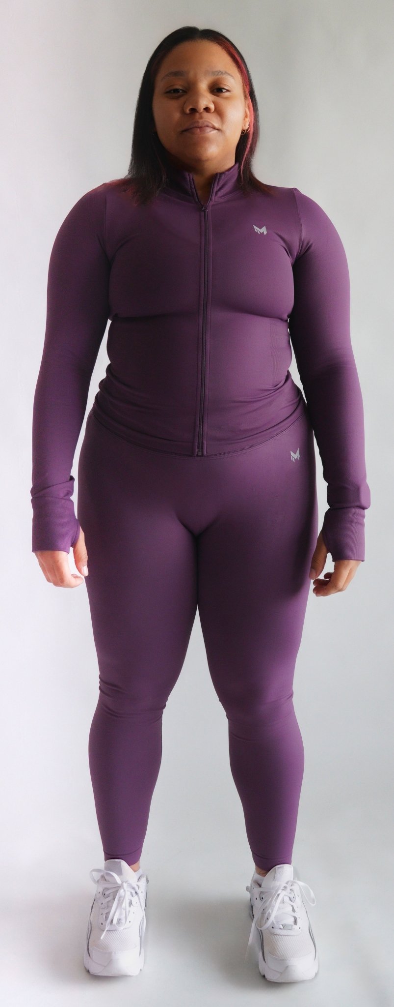 Sculpted Fit SEAMLESS LEGGINGS | MIDNIGHT PLUM - Meraki Fit LLC