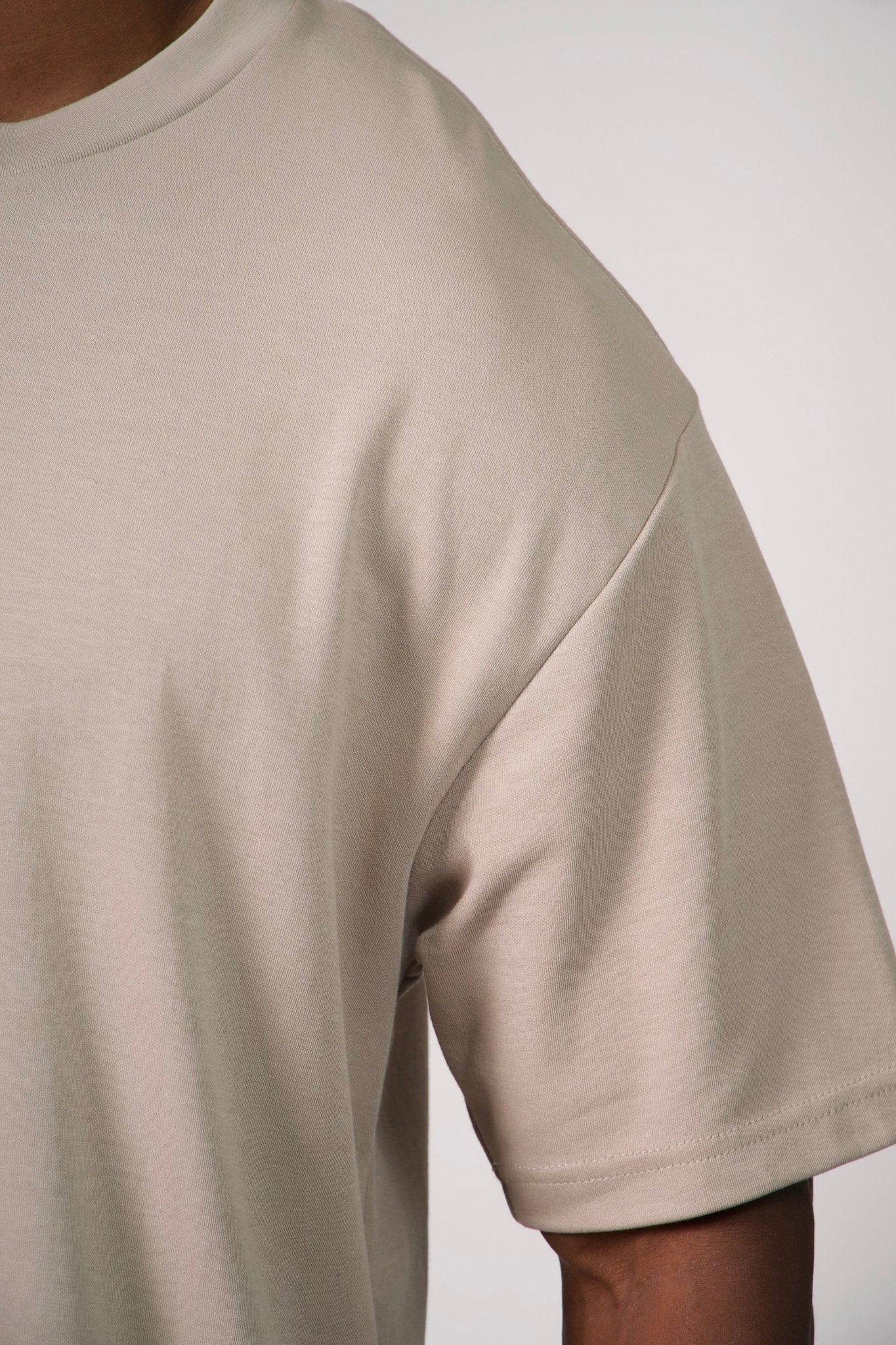 Trust In Almond DRITEK– Oversized Performance Tee - Meraki Fit LLC