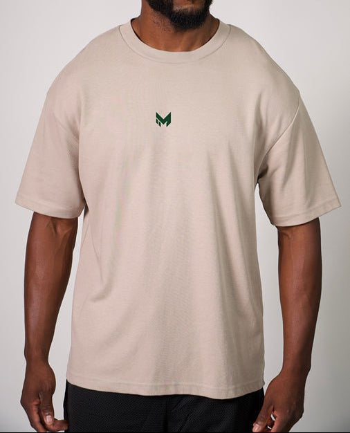 Trust In Almond DRITEK– Oversized Performance Tee - Meraki Fit LLC