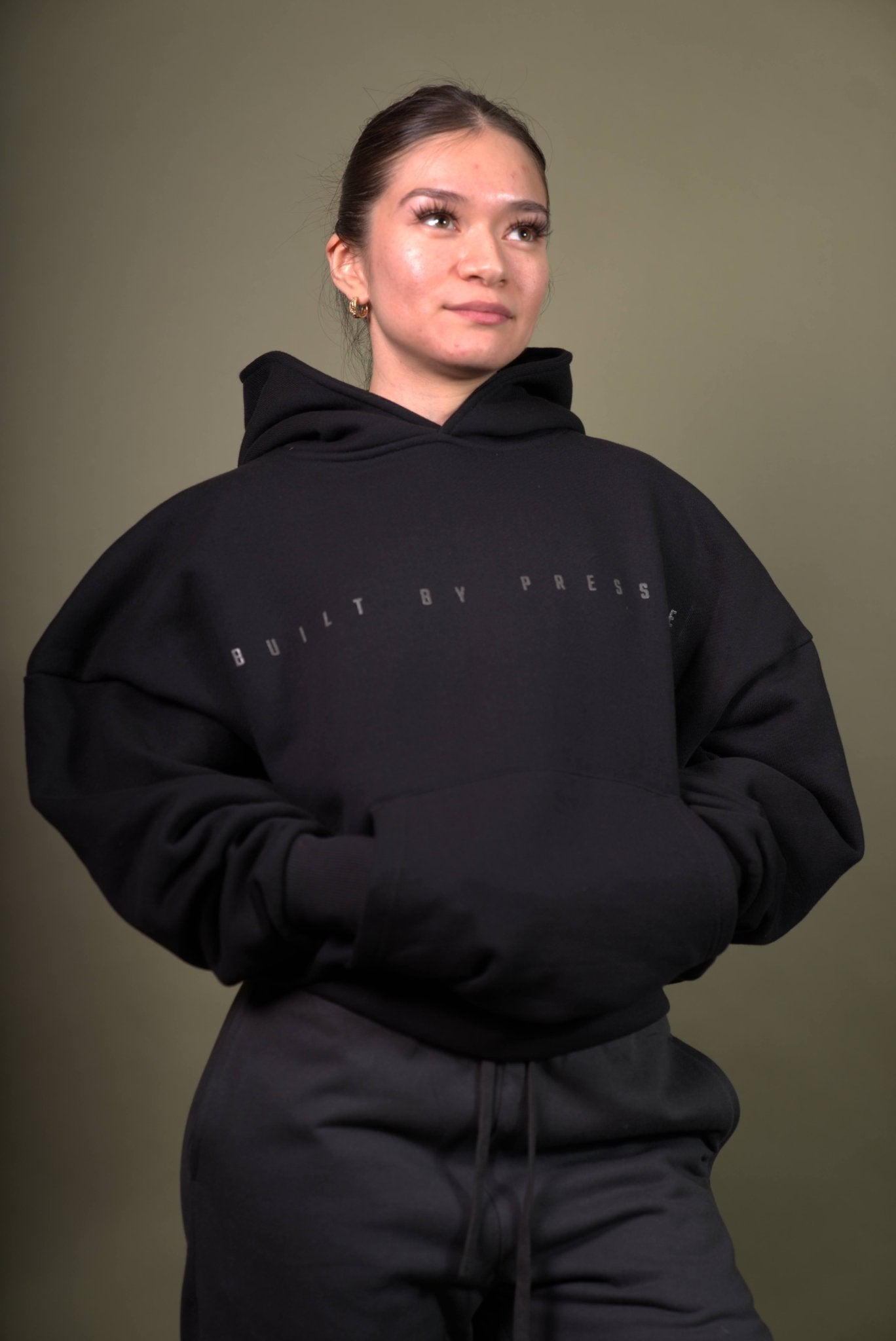 Black Diamond Oversized Hoodie - Meraki Fit LLC