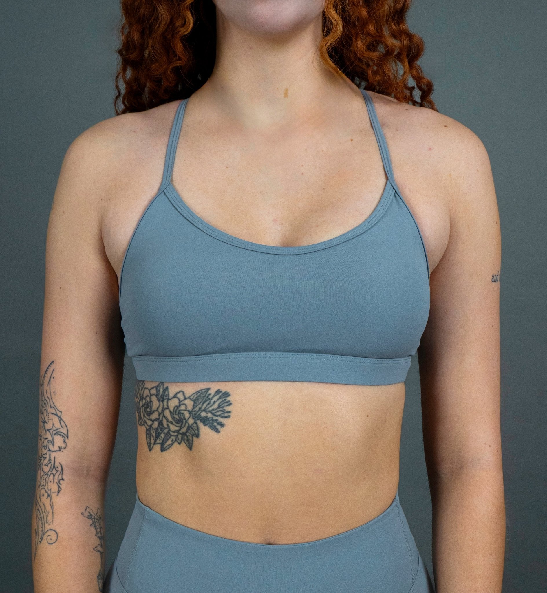 CORE - FLEX BRA | GRAY - Meraki Fit LLC