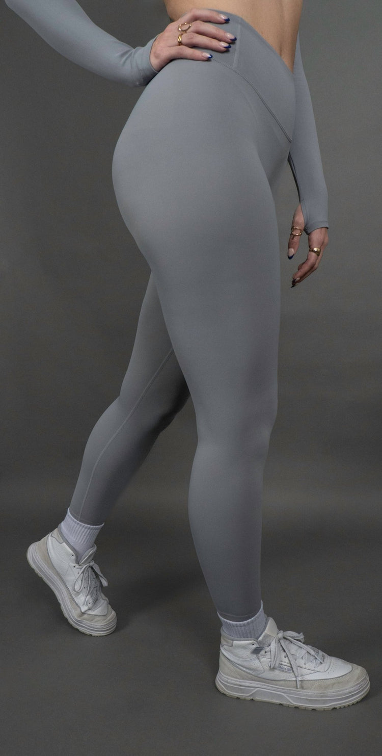 CORE - FORM LEGGINGS | GRAY - Meraki Fit LLC