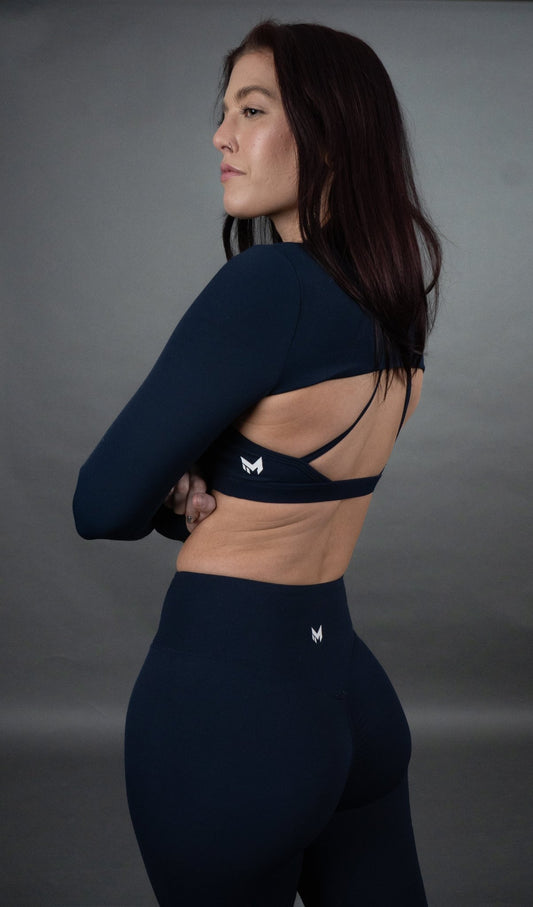 CORE - FORM LEGGINGS | NAVY - Meraki Fit LLC