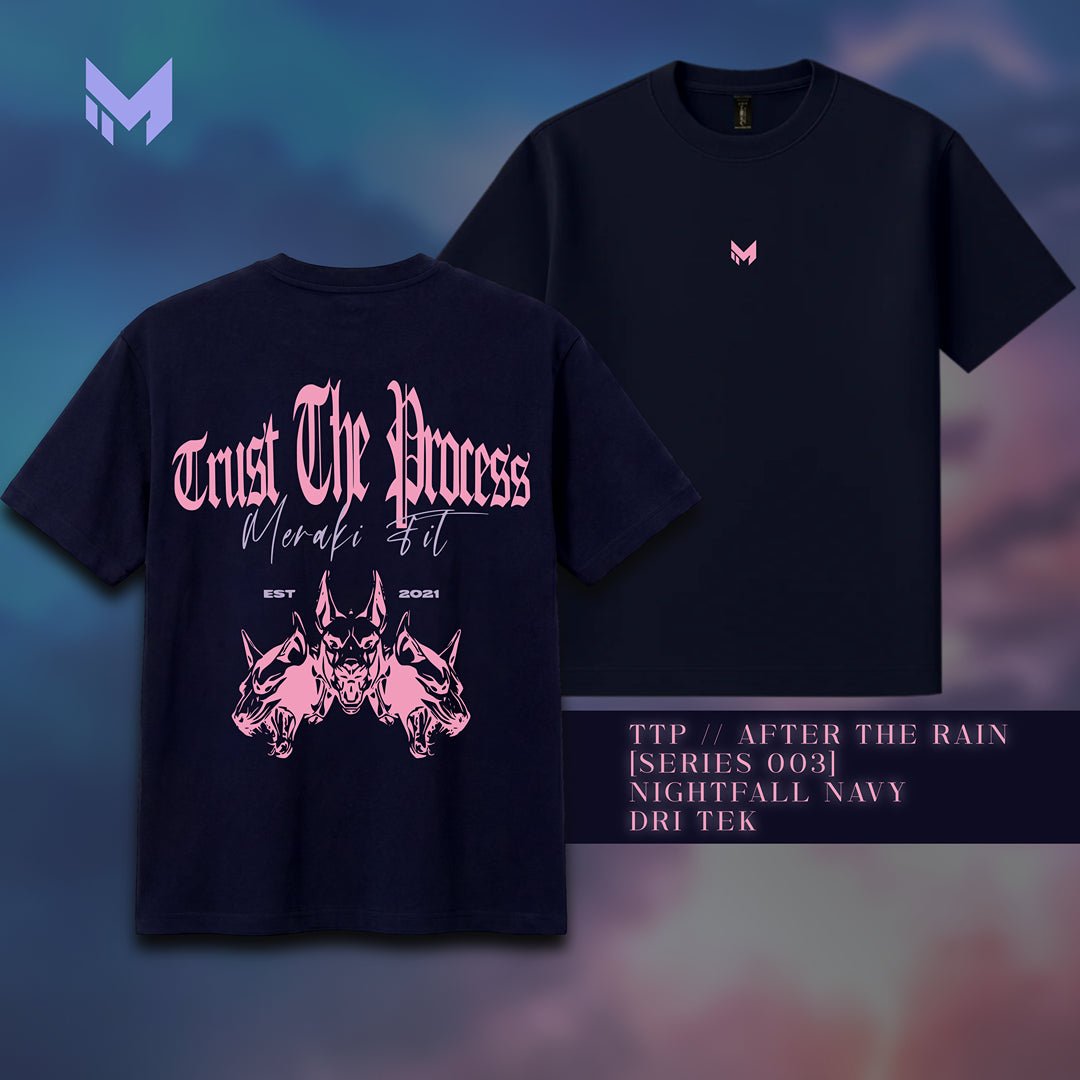 Dri Tek Tee [Nightfall Navy Blue] - Meraki Fit LLC