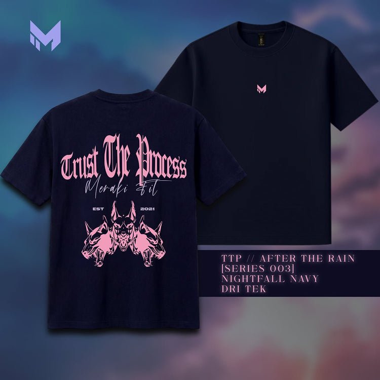 Dri Tek Tee [Nightfall Navy Blue] - Meraki Fit LLC