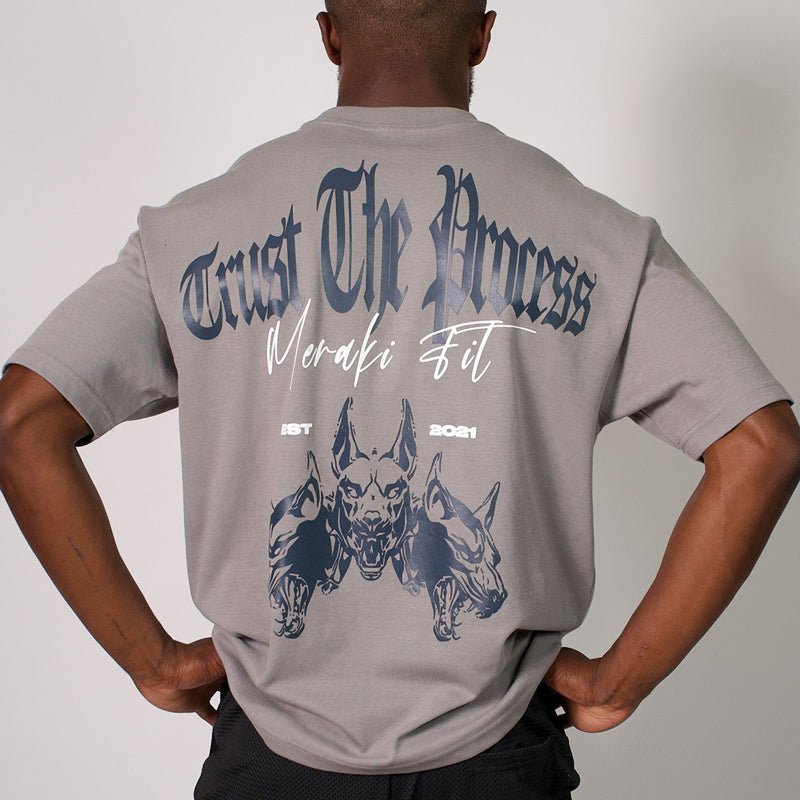 Gray Over Matter DRITEK – Trust The Process Tee - Meraki Fit LLC