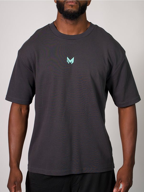 Midnight Teal DRITEK – Trust The Process Oversized Tee - Meraki Fit LLC