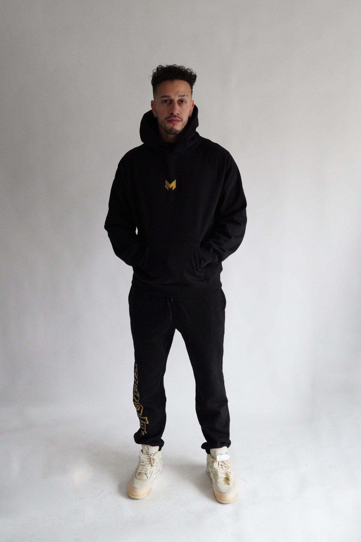 OVERSIZED HEAVY PULLOVER HOOD | ETERNAL BLACK - Meraki Fit LLC