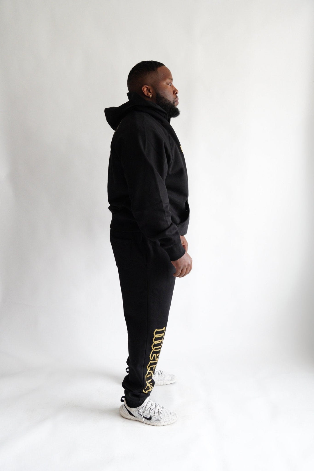 OVERSIZED HEAVY PULLOVER HOOD | ETERNAL BLACK - Meraki Fit LLC