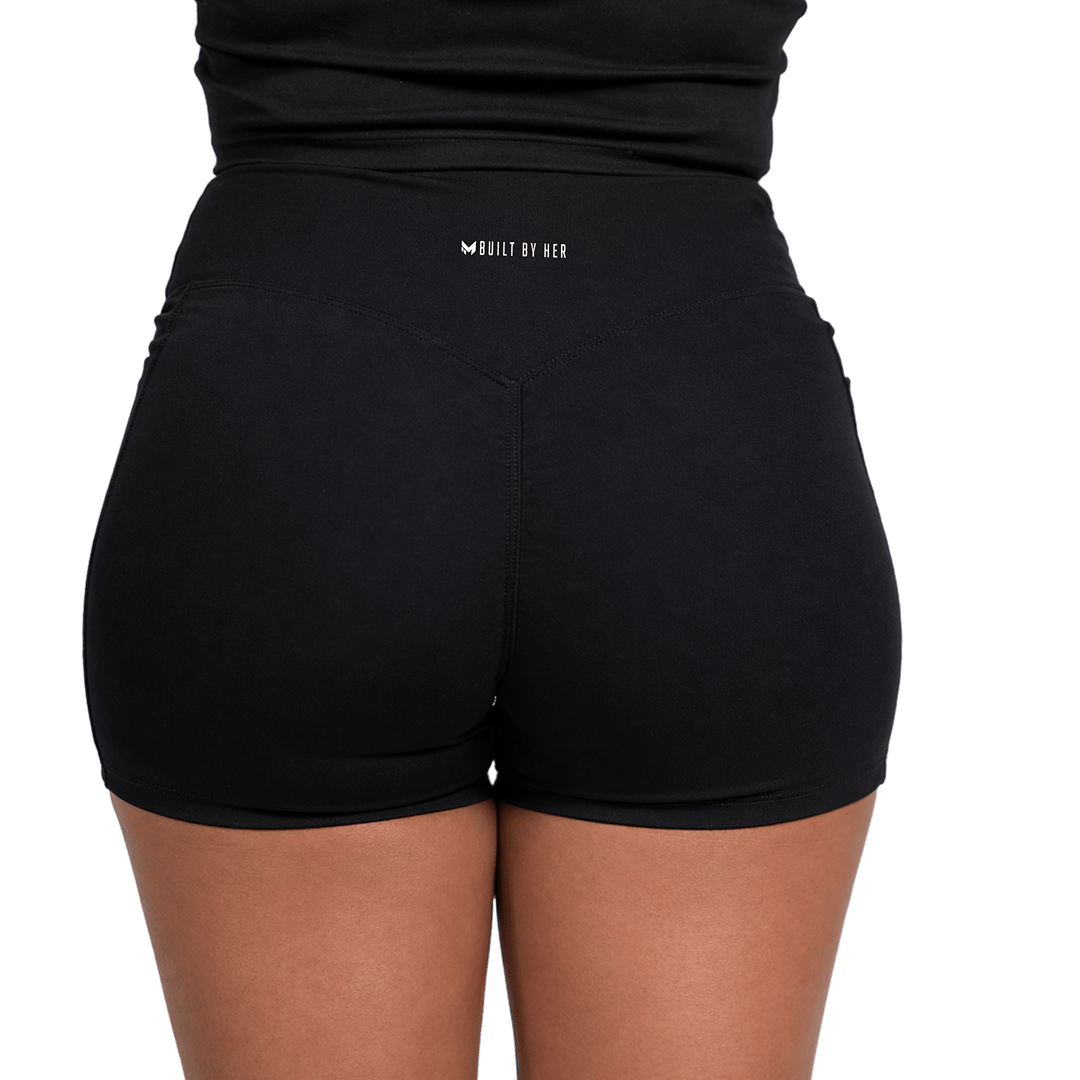 Sculpt Short - Carbon Black - Meraki Fit LLC