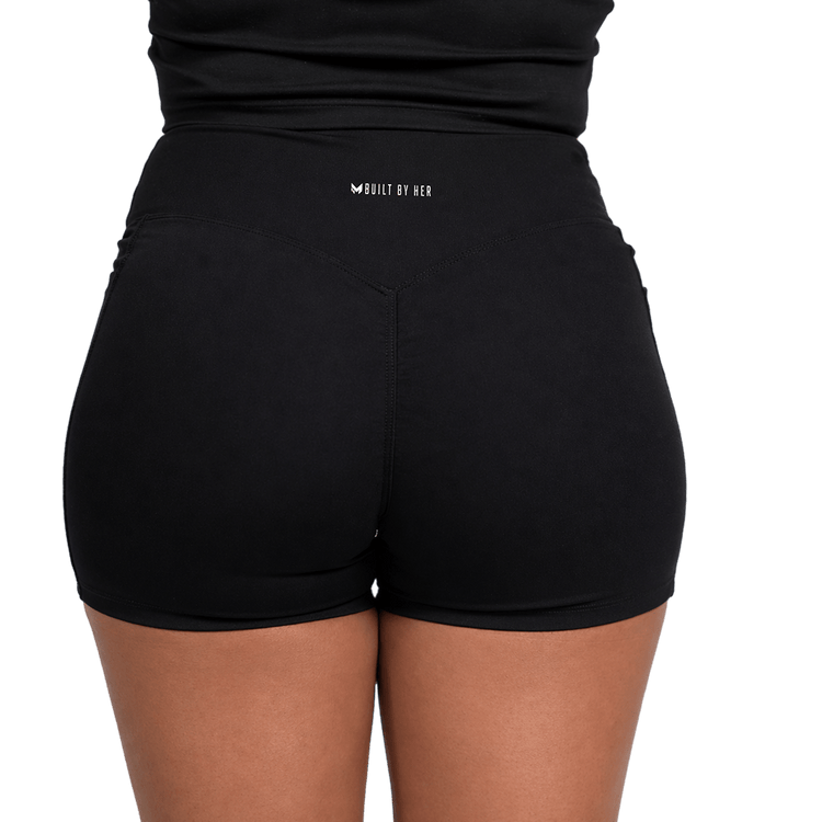 Sculpt Short - Carbon Black - Meraki Fit LLC