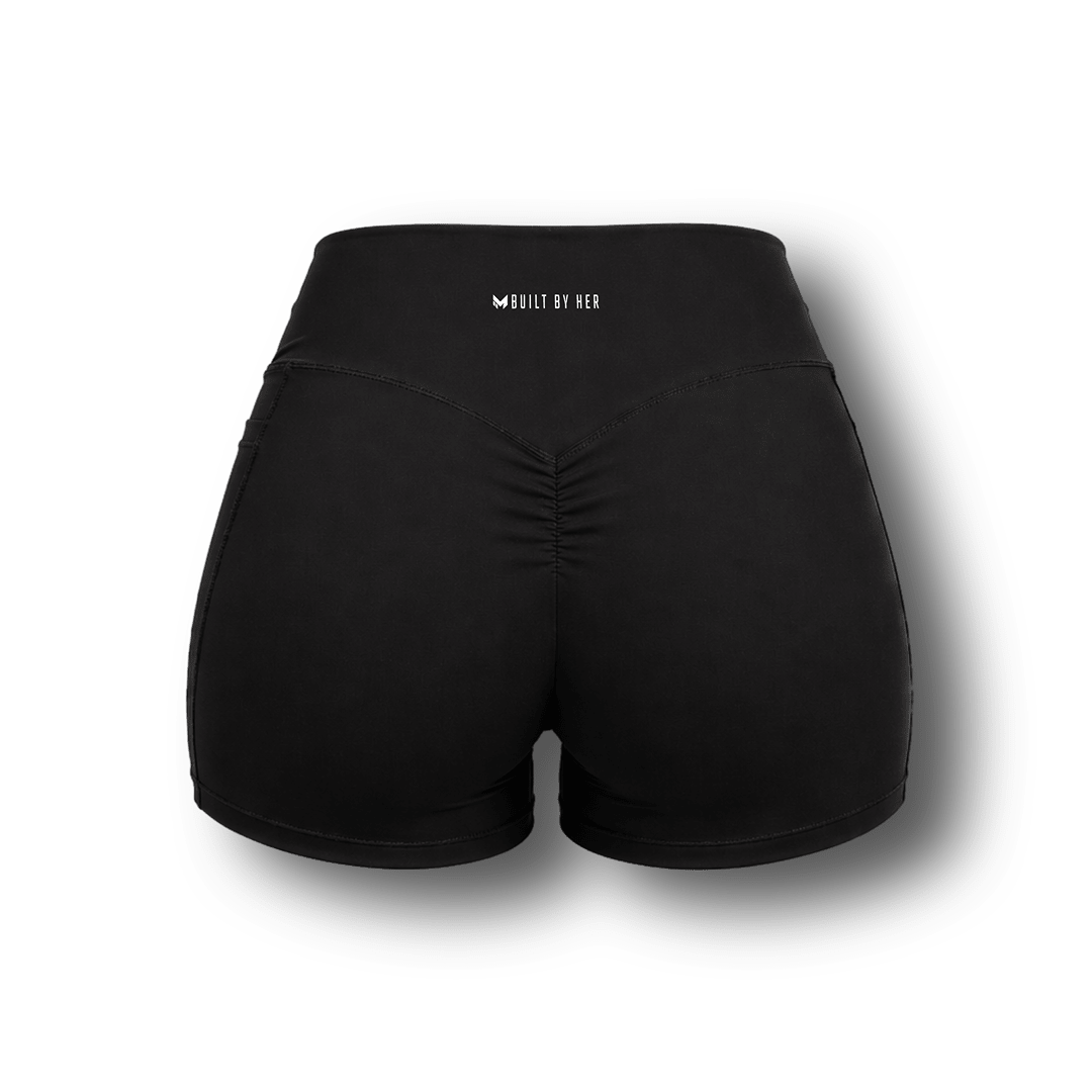 Sculpt Short - Carbon Black - Meraki Fit LLC