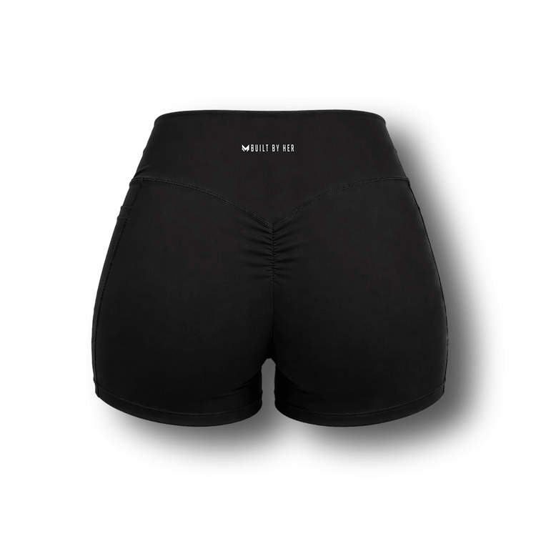 Sculpt Short - Carbon Black - Meraki Fit LLC