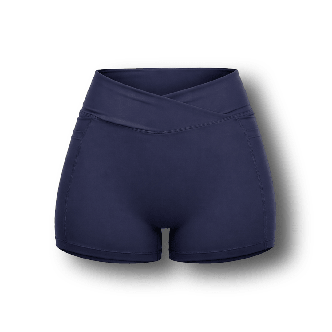 Sculpt Short - Navy Circuit - Meraki Fit LLC