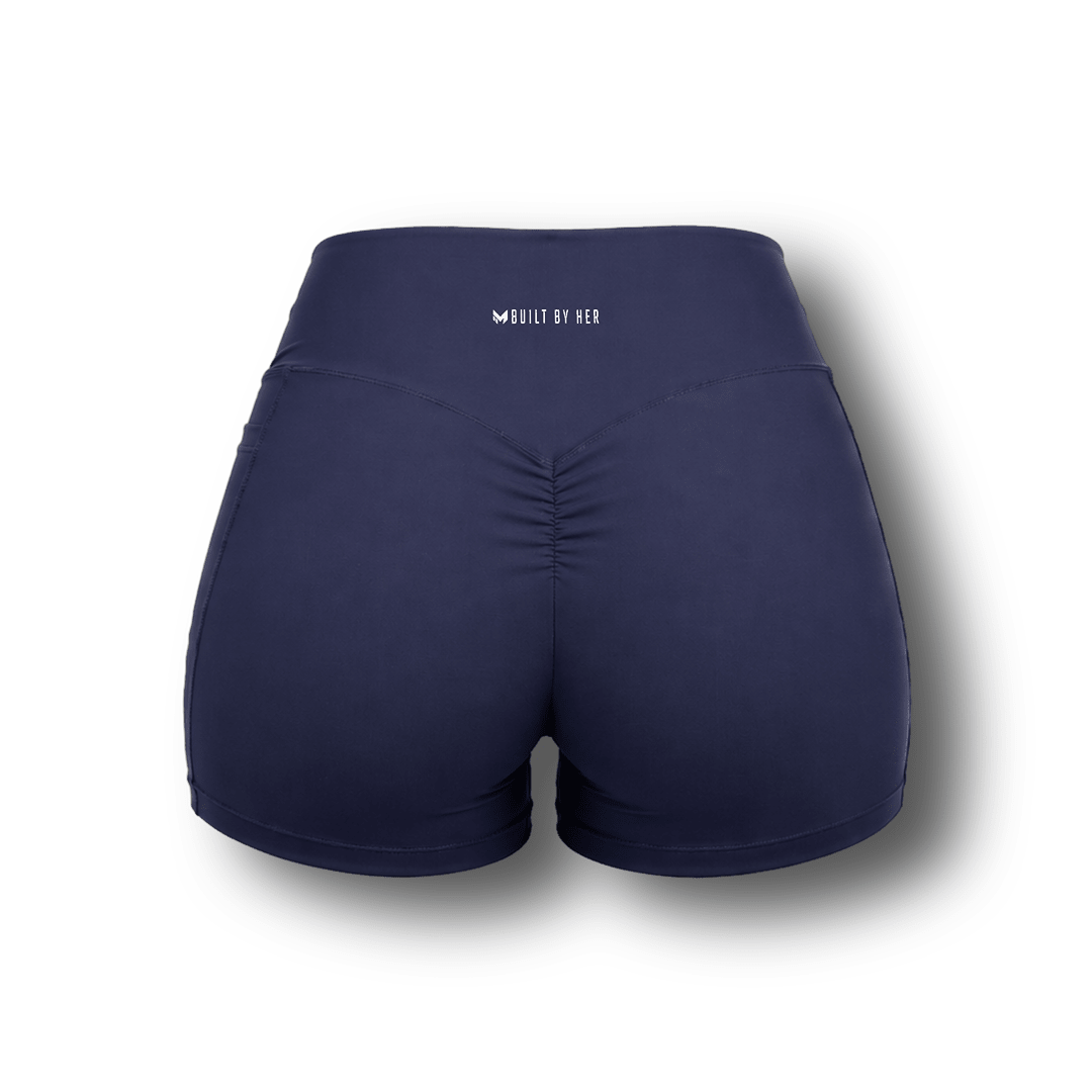 Sculpt Short - Navy Circuit - Meraki Fit LLC