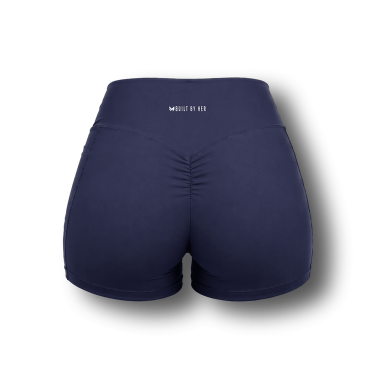 Sculpt Short - Navy Circuit - Meraki Fit LLC