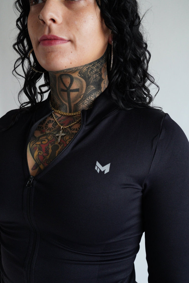 SCULPTED FIT JACKET | BLACK - Meraki Fit LLC
