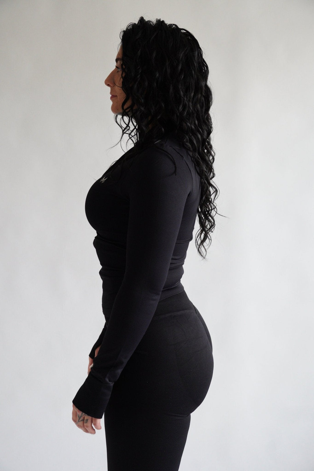 SCULPTED FIT JACKET | BLACK - Meraki Fit LLC