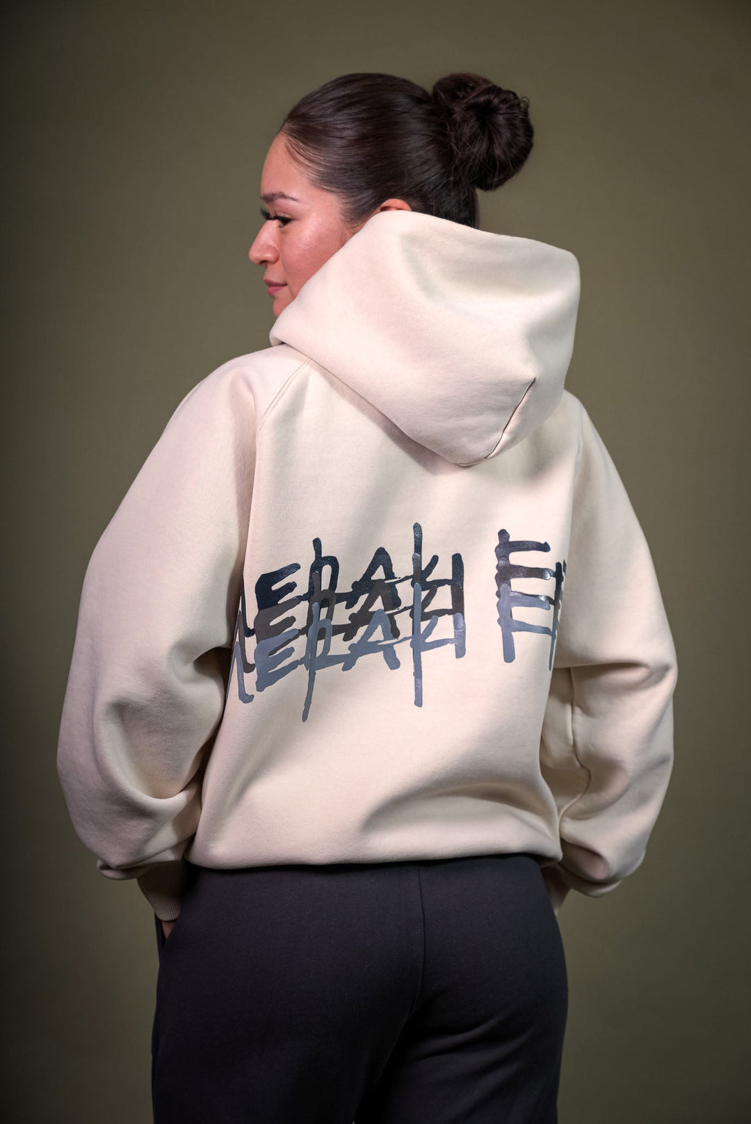 White Marble Oversized Hoodie - Meraki Fit LLC